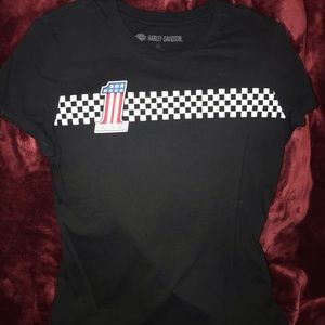 Ladies Harley-Davidson 1 Logo Crew Neck Shirt